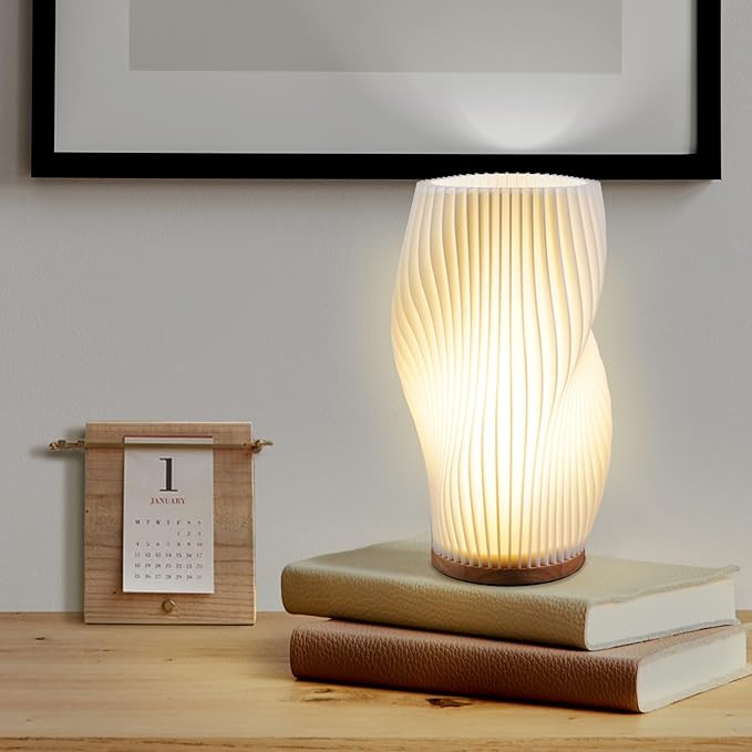 Tilda - Modern Wave-Shaped Table Lamp for Artistic Lighting