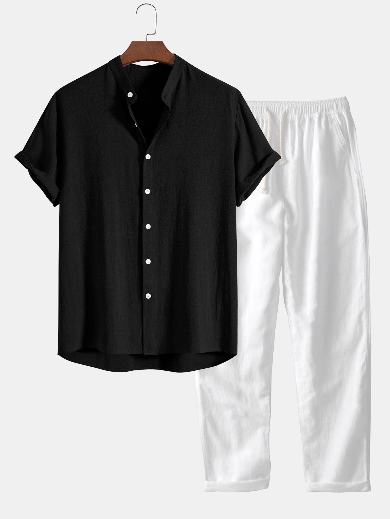 Adler - Stylish Men's Shirt and Trouser Set for Effortless Comfort