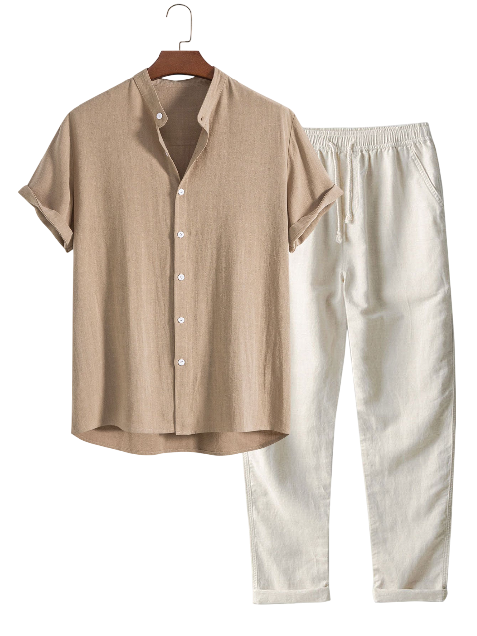 Adler - Stylish Men's Shirt and Trouser Set for Effortless Comfort