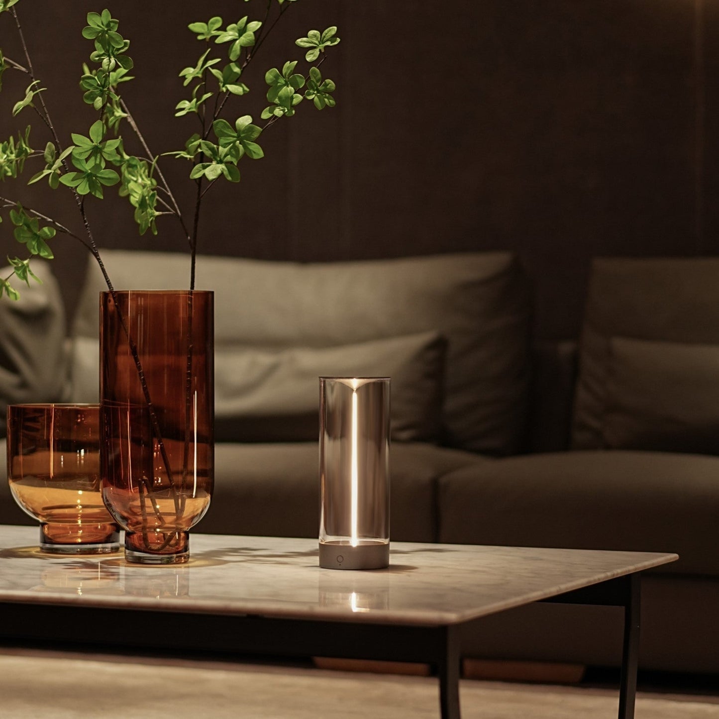 GlowTrove - Minimalist Table Lamp with Elegant Filament Design