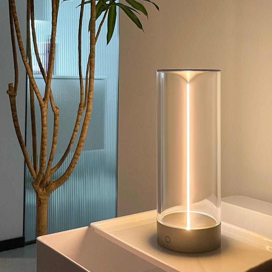 GlowTrove - Minimalist Table Lamp with Elegant Filament Design