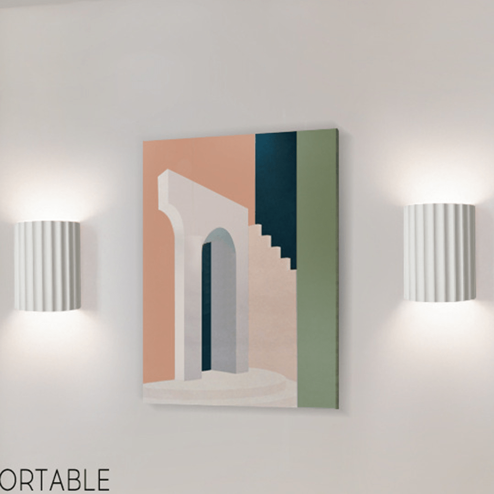 TerraLoom - Stylish Semicircular Wall Light for Modern Home Decor