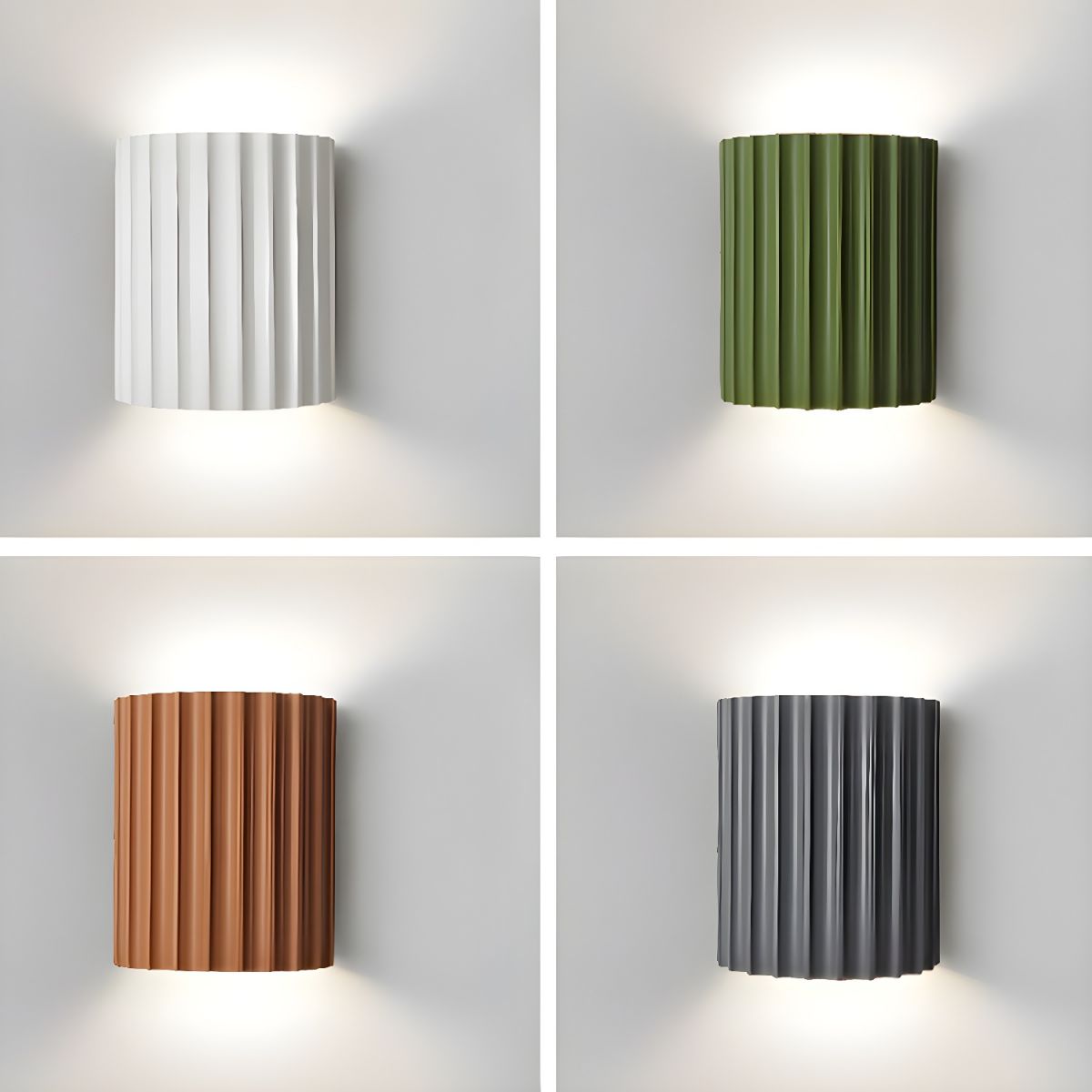 TerraLoom - Stylish Semicircular Wall Light for Modern Home Decor