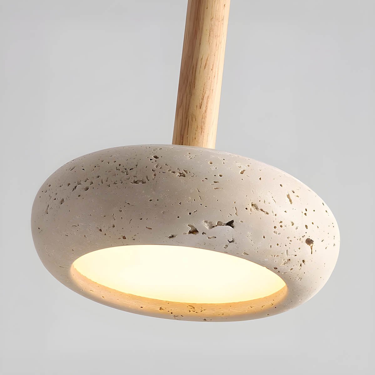 SparkRoot - Wabi-Sabi Pendant Light with Natural Aesthetic and Soft Glow