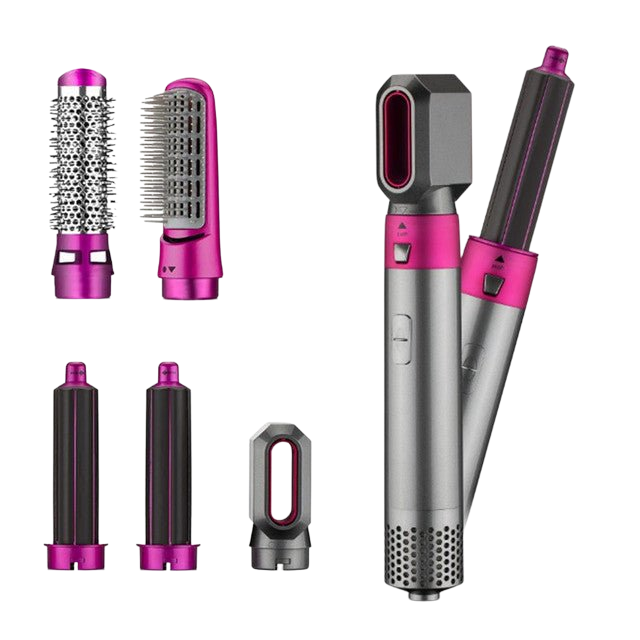 Zalika - Versatile 5-in-1 Hair Styling Set for Effortless Curls and Volume