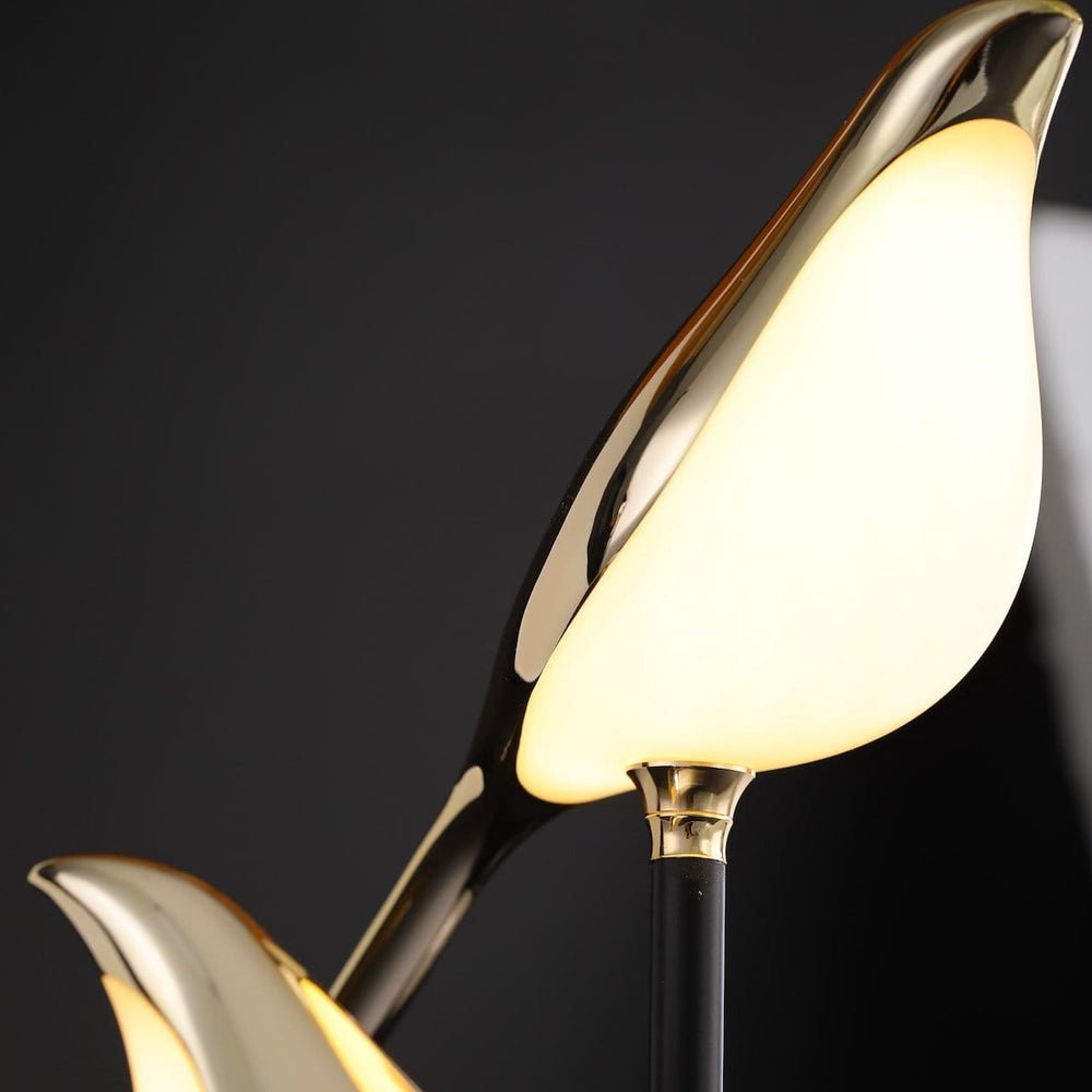 Rhoda - Ombre LED Bird Table Lamp with Playful Design and Warm Light