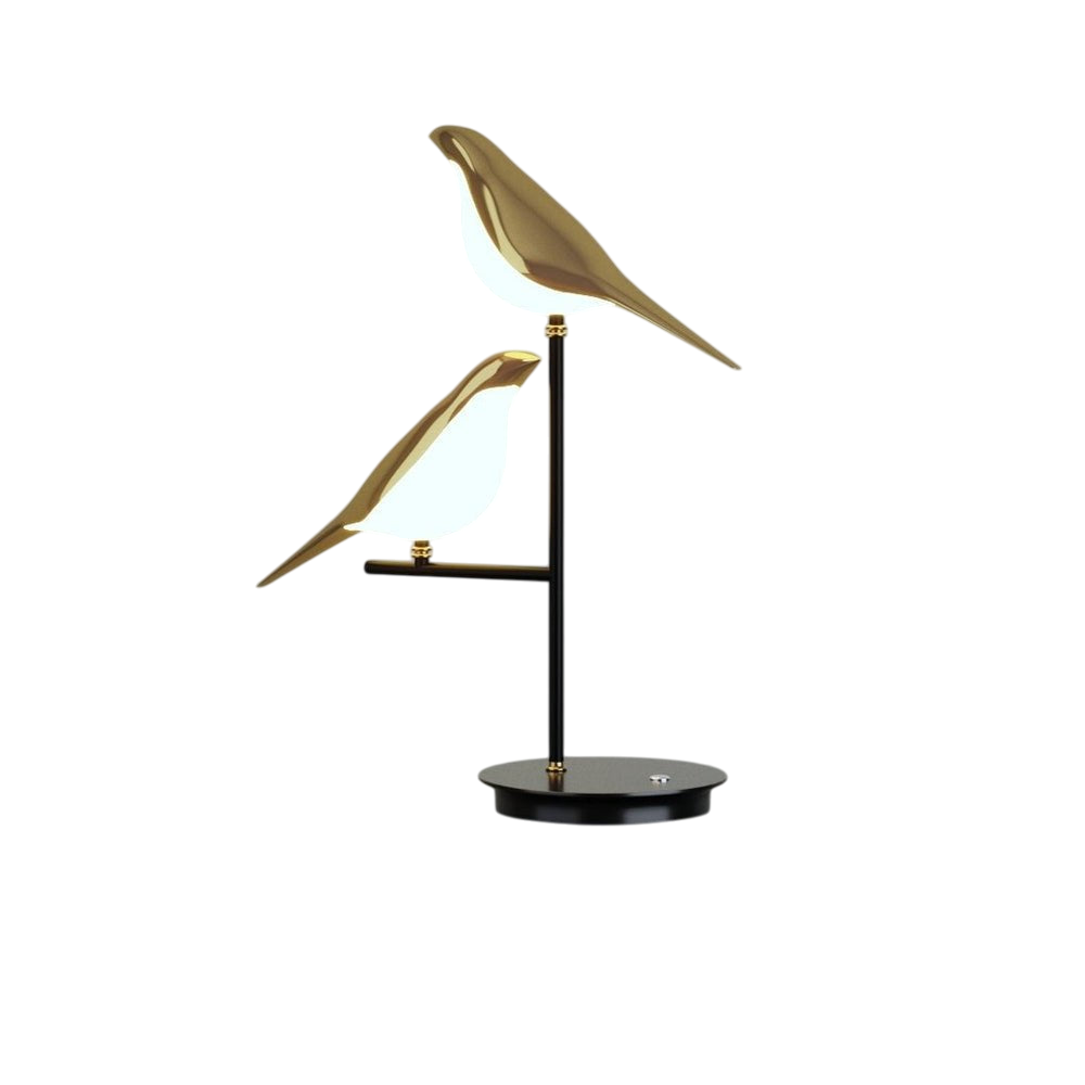 Rhoda - Ombre LED Bird Table Lamp with Playful Design and Warm Light