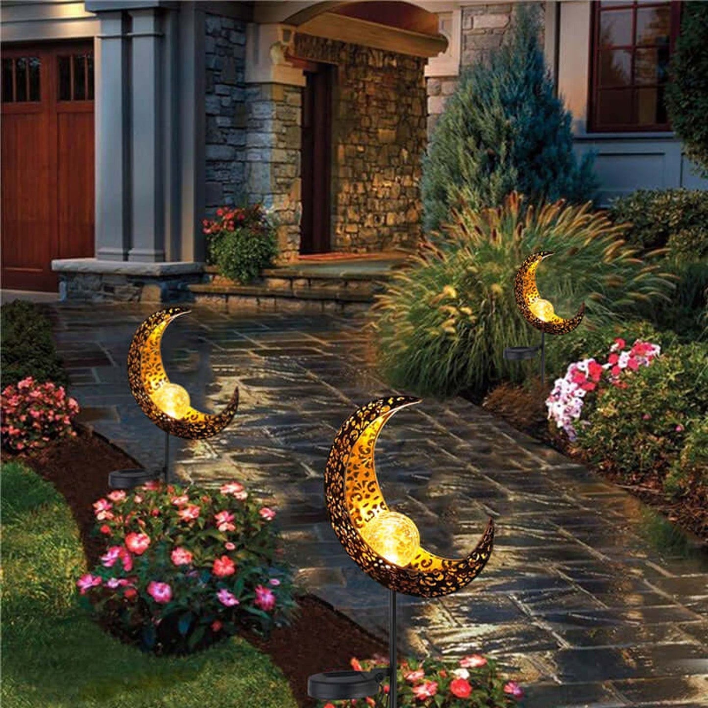 ArtiLite - Enchanting Moon Garden Light with Soft Glow and Unique Design