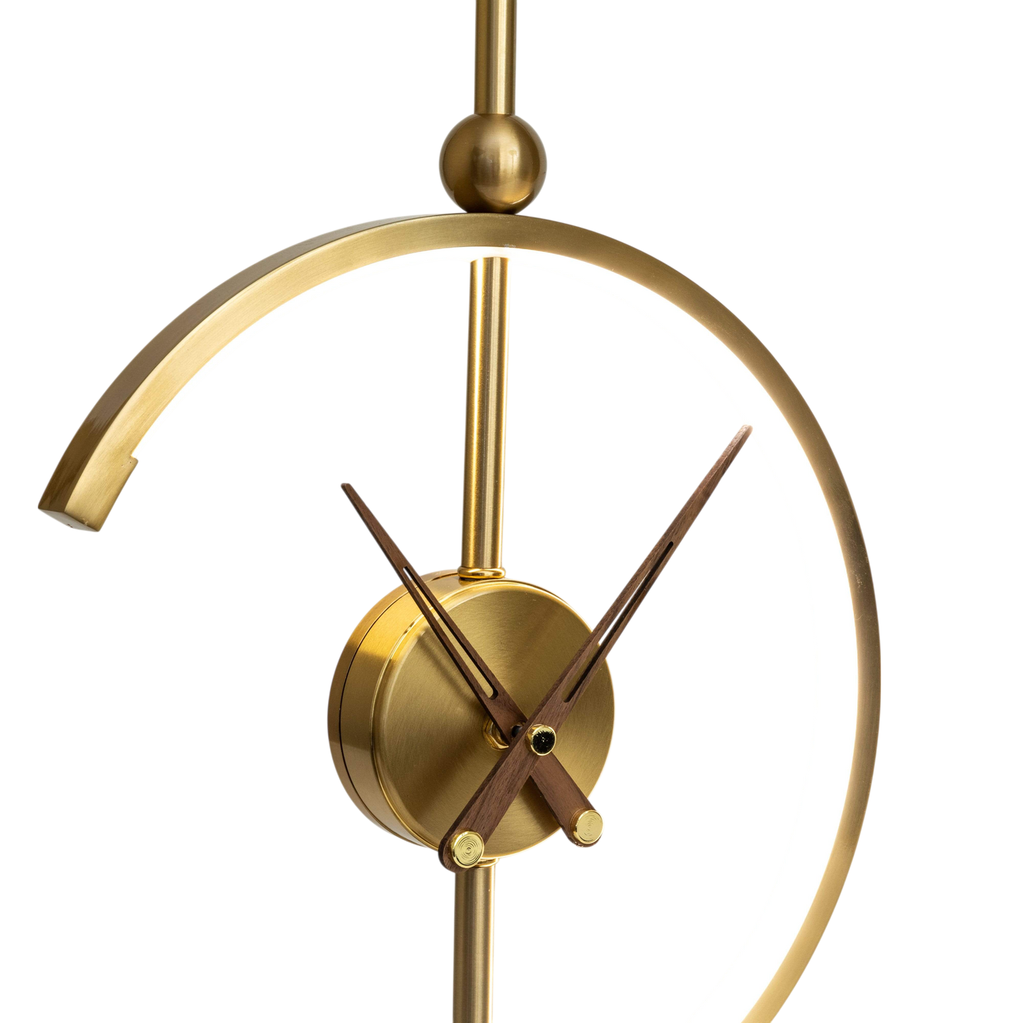 Glowfinity- Stylish Phare Clock Table Lamp with Integrated Light and Modern Design