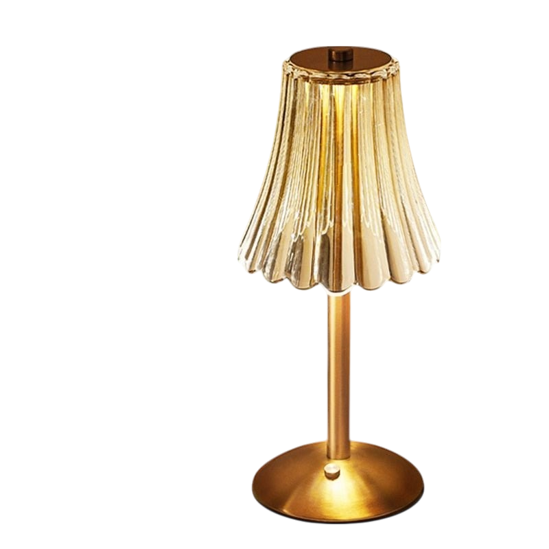 Thandie - Elegant Golden Crystal Table Lamp for Timeless Luxury