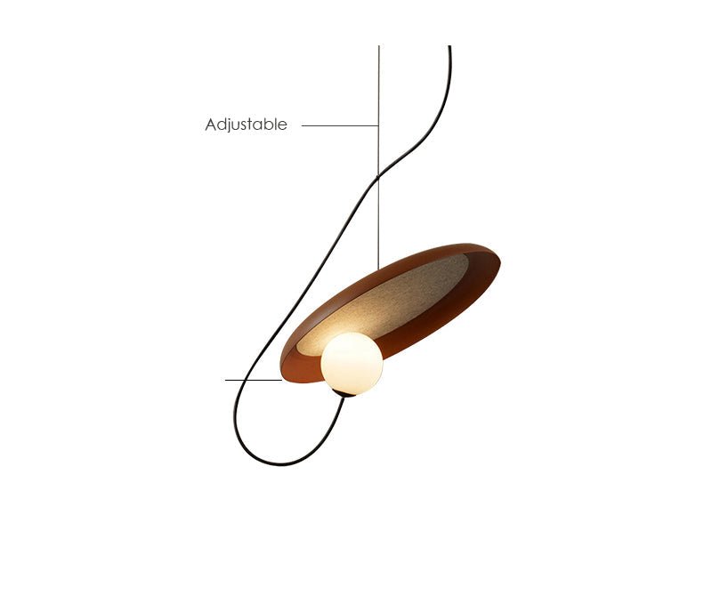 QuartzGlow - Stylish Industrial Pendant Light with Warm Illumination