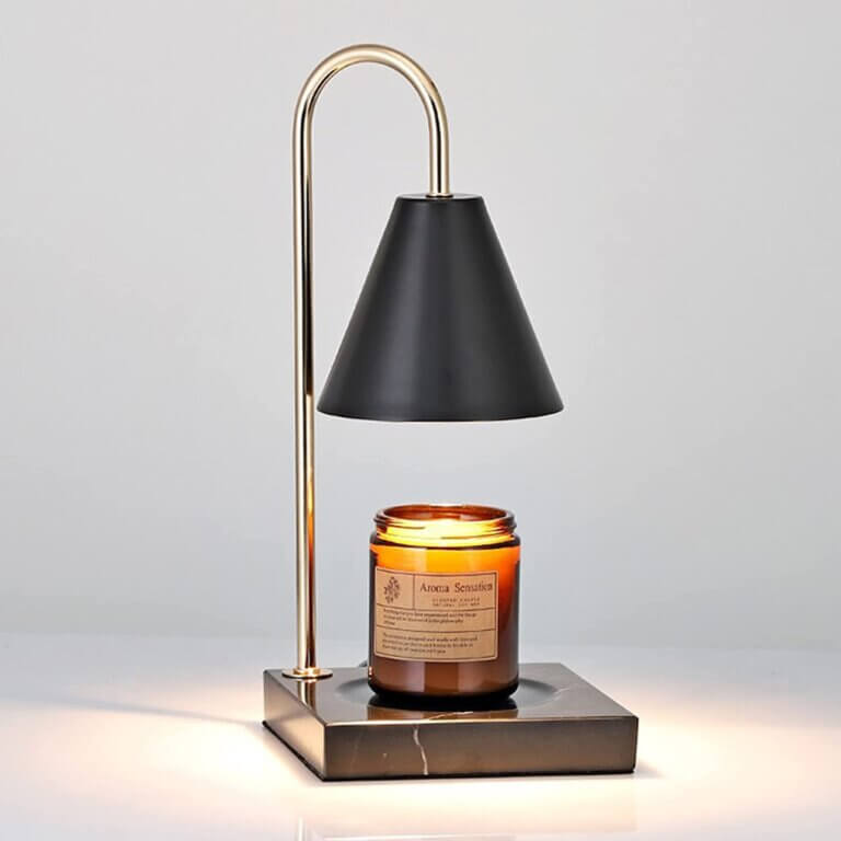 VibeStone - Stylish Candle Warmer Lamp for Fragrance and Cozy Light
