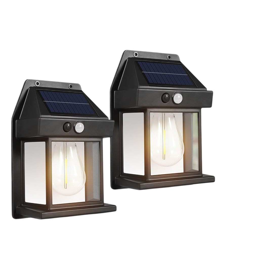 PrismGlow - Modern Outdoor Wall Light with Weatherproof Design