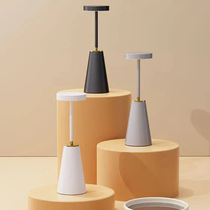 FrostLite - Modern Wireless Table Lamp with Sleek Design and Warm Light