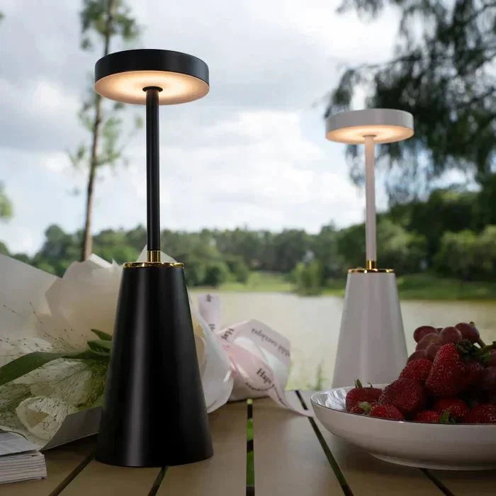 FrostLite - Modern Wireless Table Lamp with Sleek Design and Warm Light