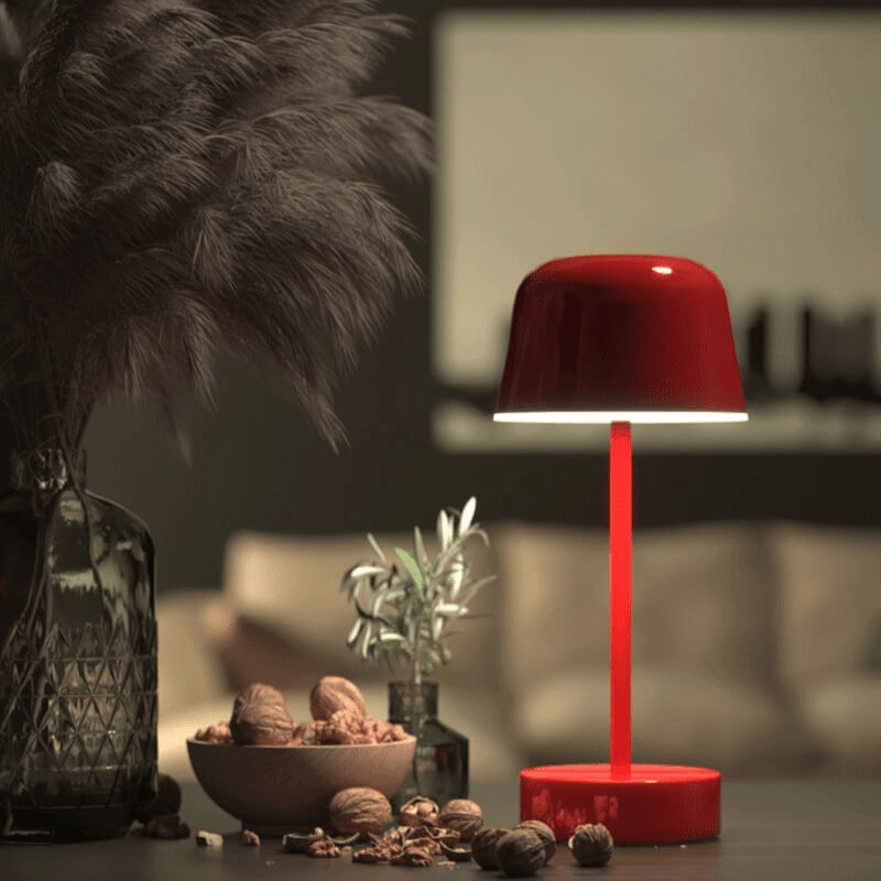 GlintShade - Modern Wireless Table Lamp for Elegant and Cozy Atmosphere
