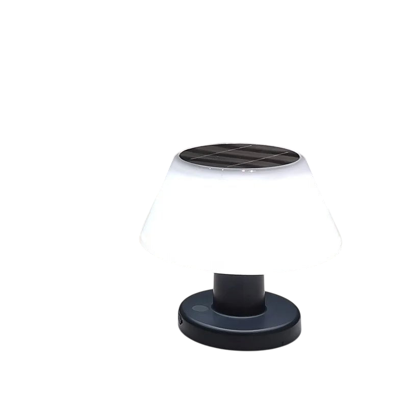 LoomGlow - Stylish Solar Table Lamp for Eco-Friendly Lighting