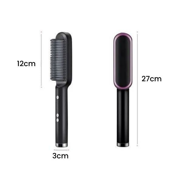 Amity - Versatile 3-in-1 Hair Styling Wand for Straightening, Curling, and Volumizing