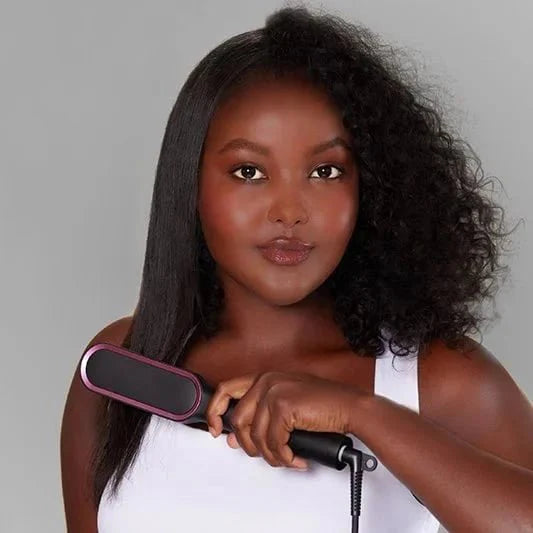 Amity - Versatile 3-in-1 Hair Styling Wand for Straightening, Curling, and Volumizing