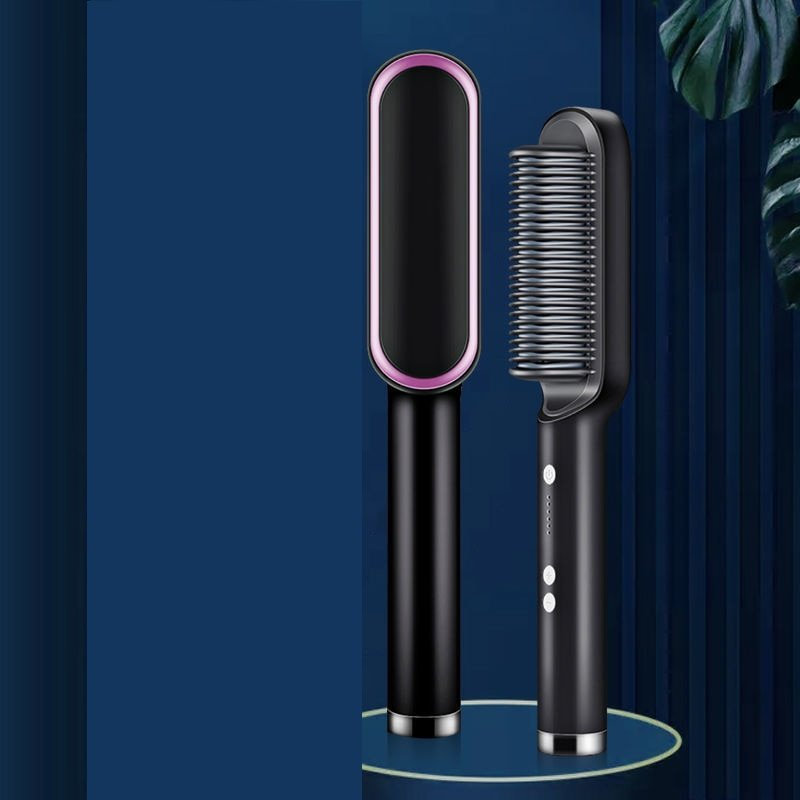 Amity - Versatile 3-in-1 Hair Styling Wand for Straightening, Curling, and Volumizing