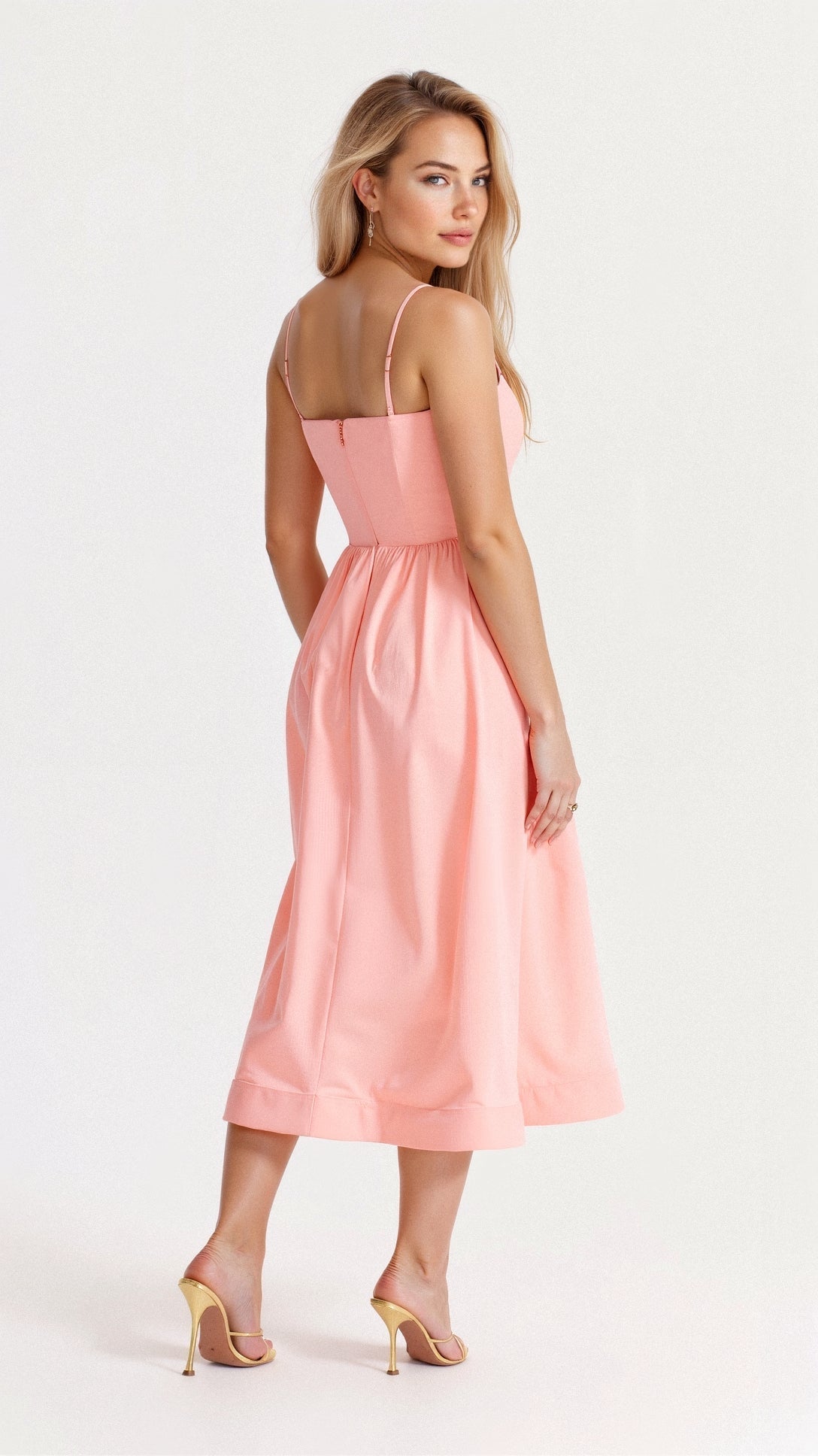 Marcella - Lightweight Flowing Midi Dress for Elegant Looks