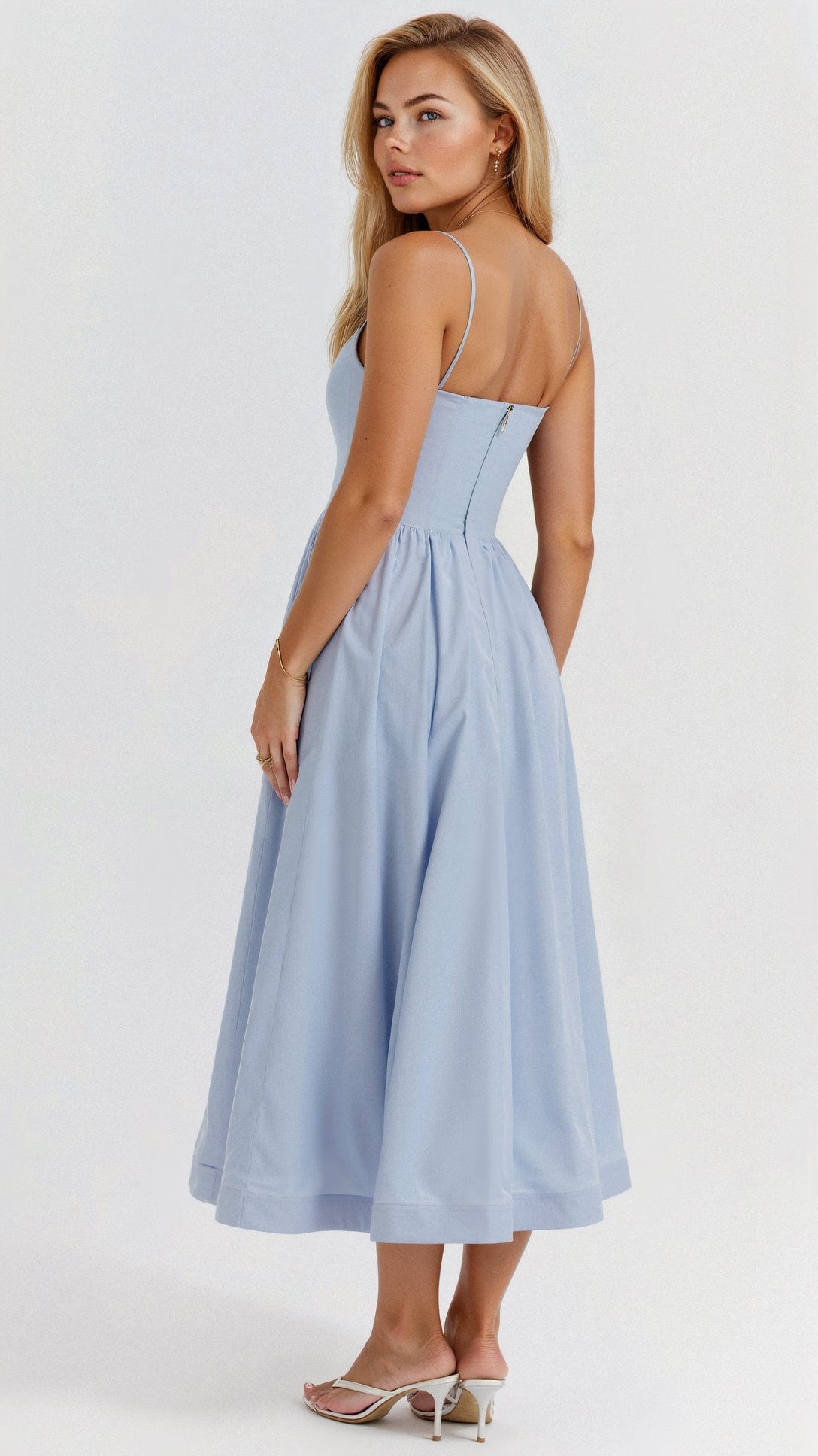 Marcella - Lightweight Flowing Midi Dress for Elegant Looks