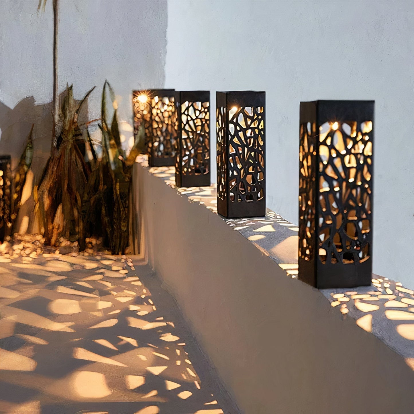 ArcLume - Stylish Torchlight Hollow Outdoor Lamp with Unique Design
