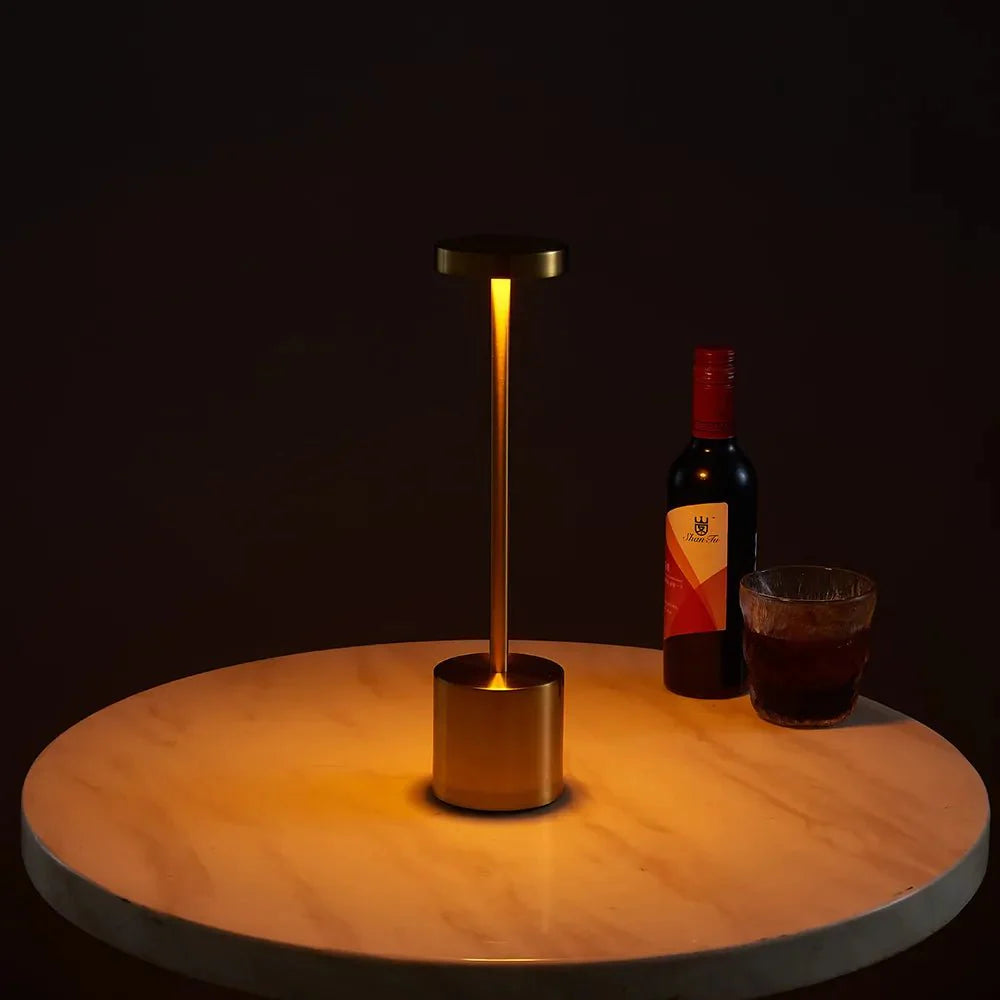 LusterPod - Modern Cordless Touch Lamp with Adjustable Brightness