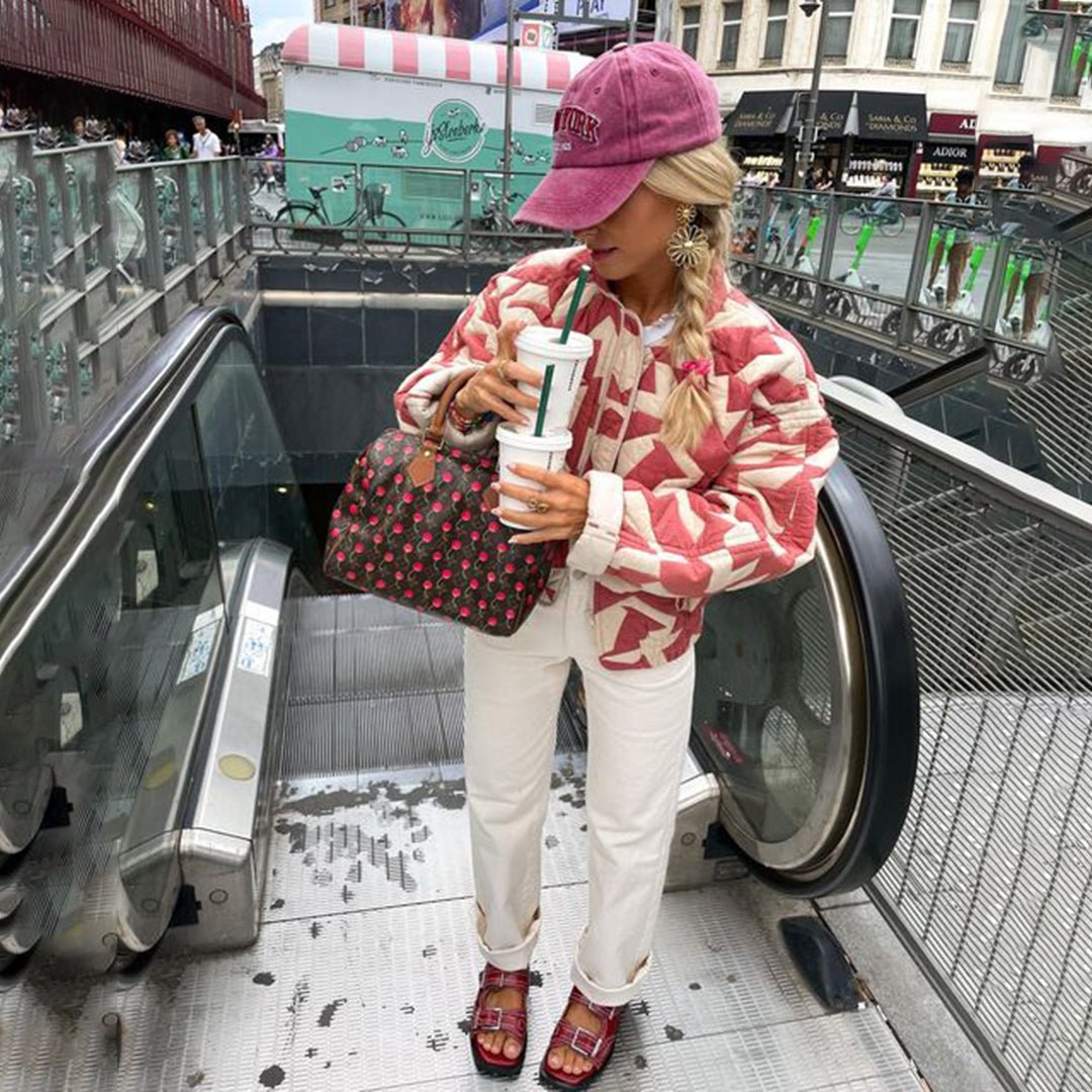 Yrsa - Vibrant Quilted Jacket for Stylish Warmth and Versatility