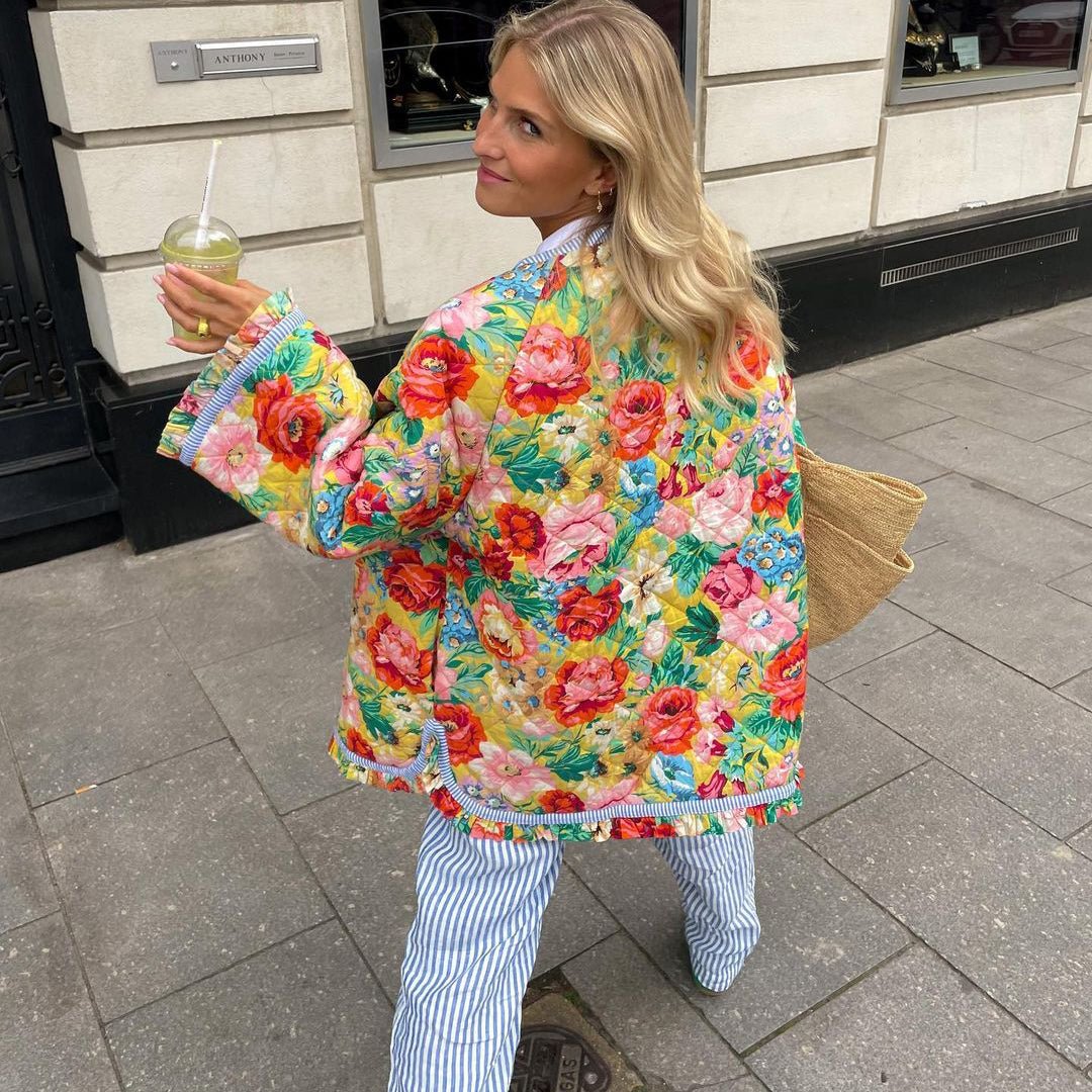 Yrsa - Vibrant Quilted Jacket for Stylish Warmth and Versatility