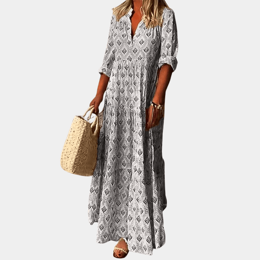 Oakley - Lightweight Boho Maxi Dress for Women in Modern Style