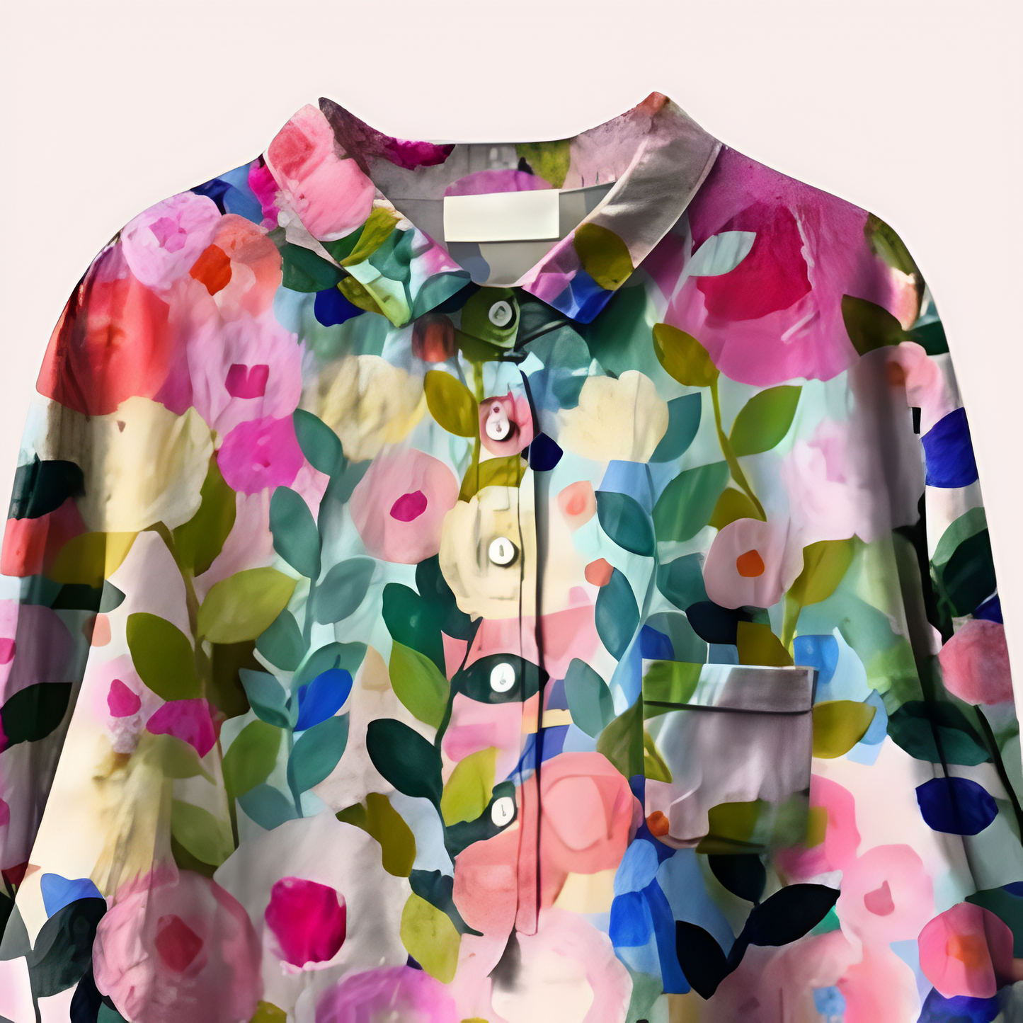 Fritha - Stylish Women's Blouse with Floral Print Design
