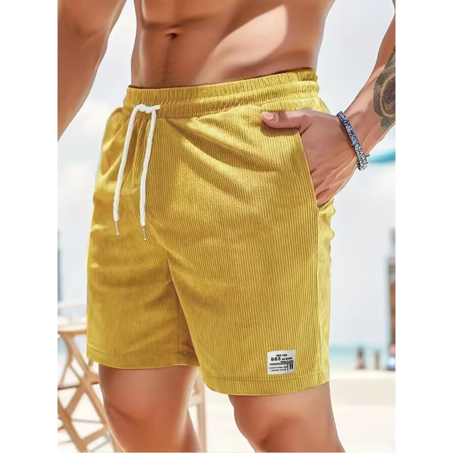 Bernard - Stylish Men's Leisure Shorts with Ample Pocket Space