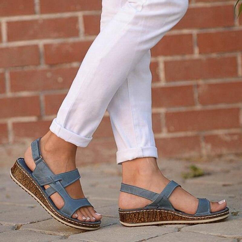 Elinor - orthopedic women's summer sandals with grip
