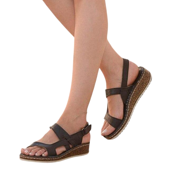 Elinor - orthopedic women's summer sandals with grip
