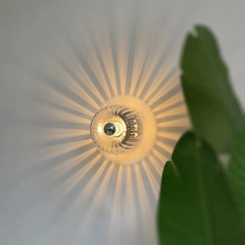 Orvanna - Nordic Bauhaus Glass Wall Lamp With Ambient Warm Glow