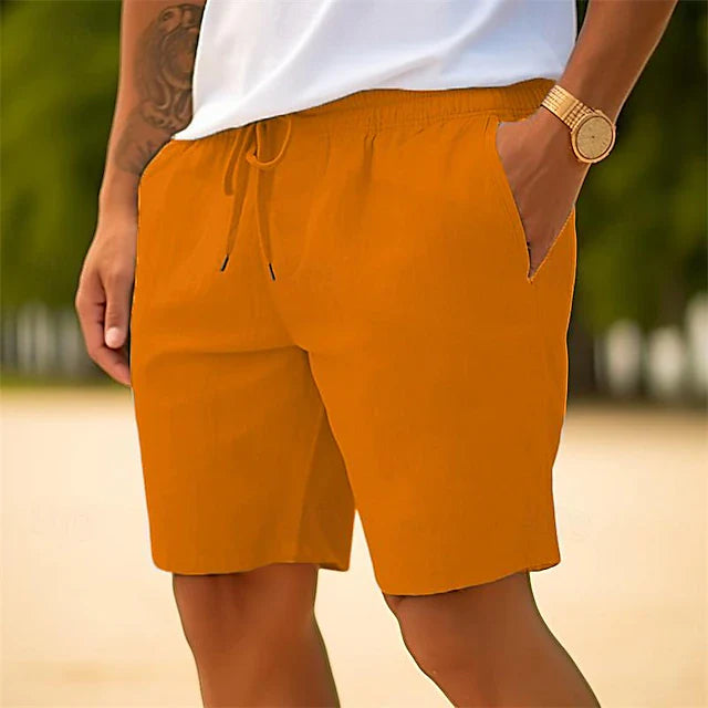 Michael - Comfortable Men's Linen Shorts for Summer Style
