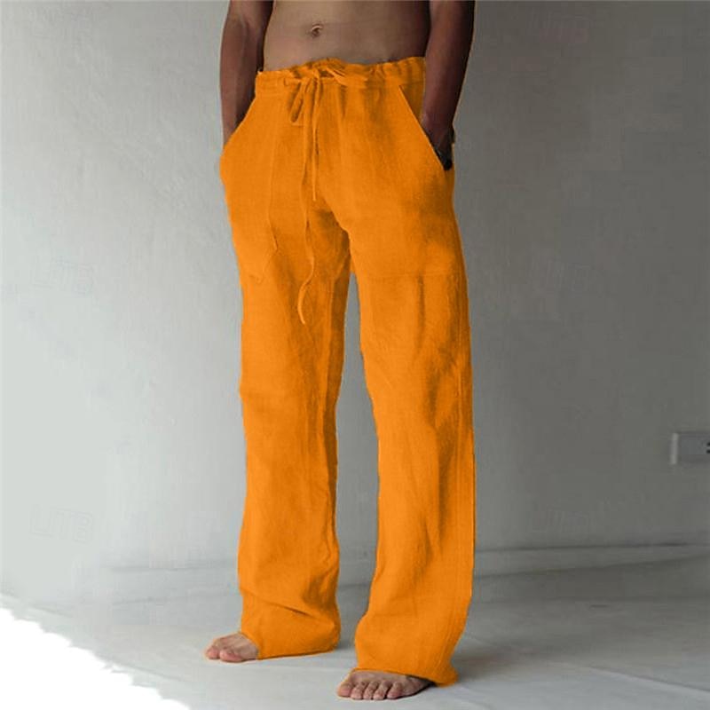 Andy - Casual Summer Linen Pants for Men with Lightweight Comfort