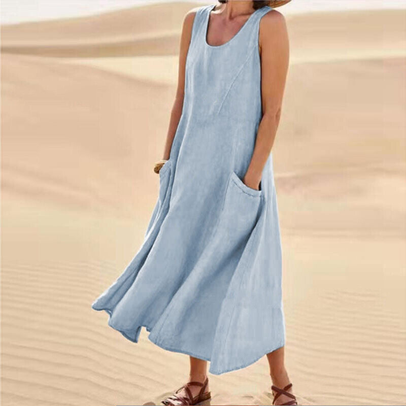 Briseis - Stylish Long Summer Dresses for Effortless Elegance