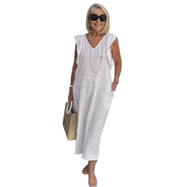 Xavia - Versatile Women's Sleeveless Dress for Summer Elegance