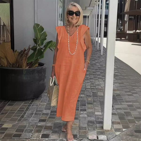 Xavia - Versatile Women's Sleeveless Dress for Summer Elegance