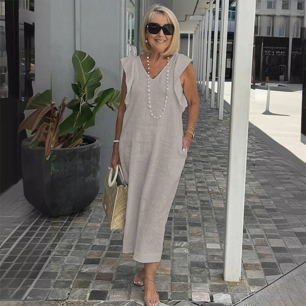 Xavia - Versatile Women's Sleeveless Dress for Summer Elegance