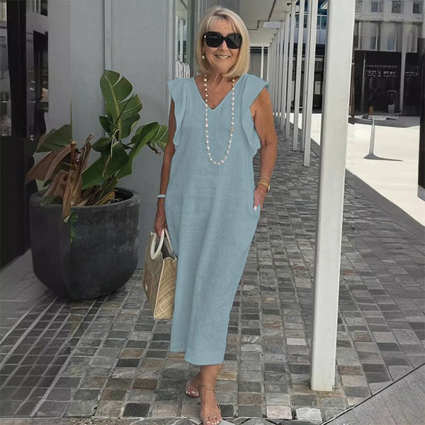 Xavia - Versatile Women's Sleeveless Dress for Summer Elegance