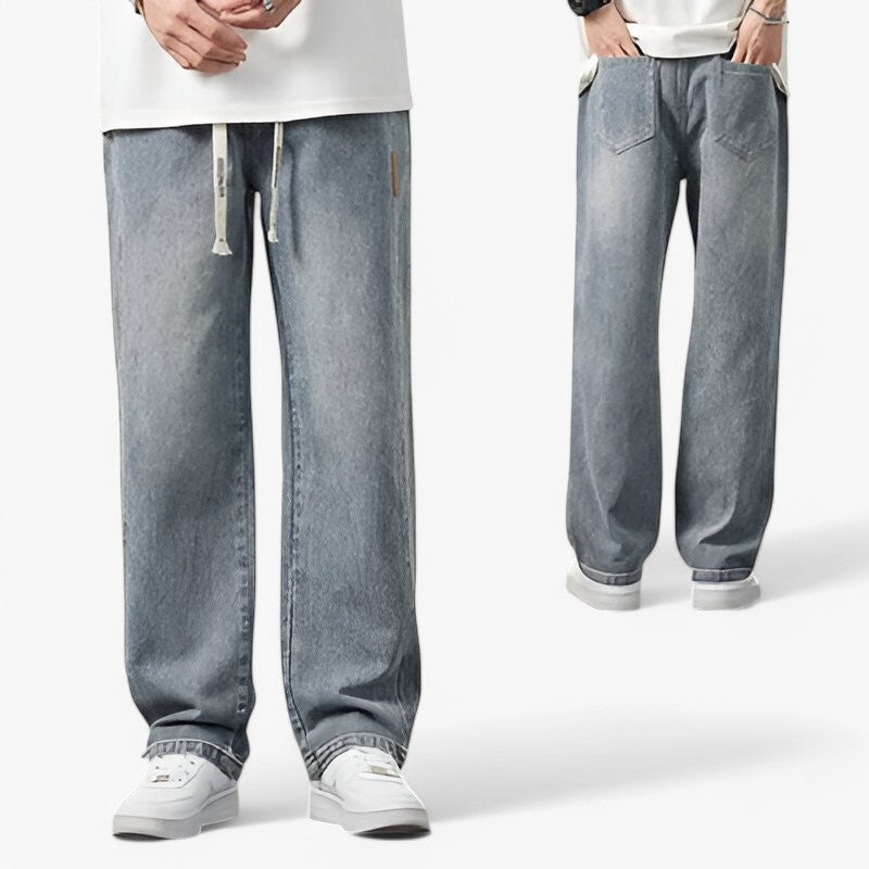Murray - Trendy Wide Leg Denim Pants for Ultimate Comfort