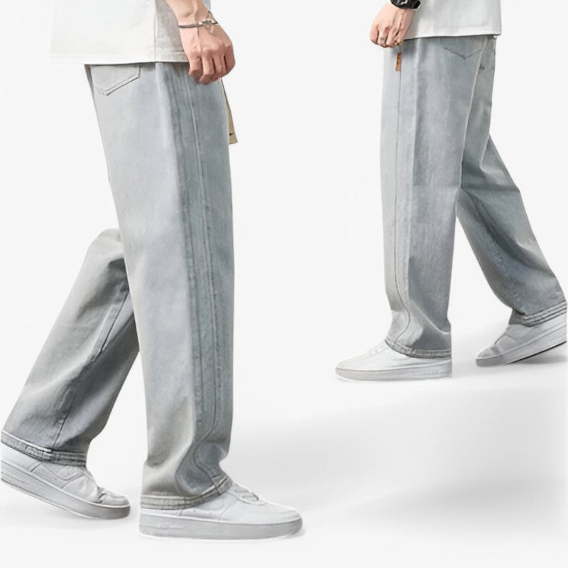 Murray - Trendy Wide Leg Denim Pants for Ultimate Comfort