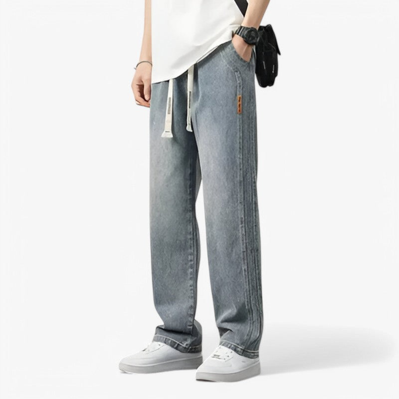Murray - Trendy Wide Leg Denim Pants for Ultimate Comfort