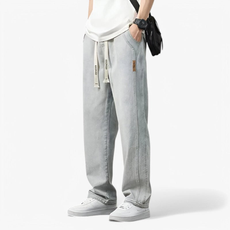 Murray - Trendy Wide Leg Denim Pants for Ultimate Comfort