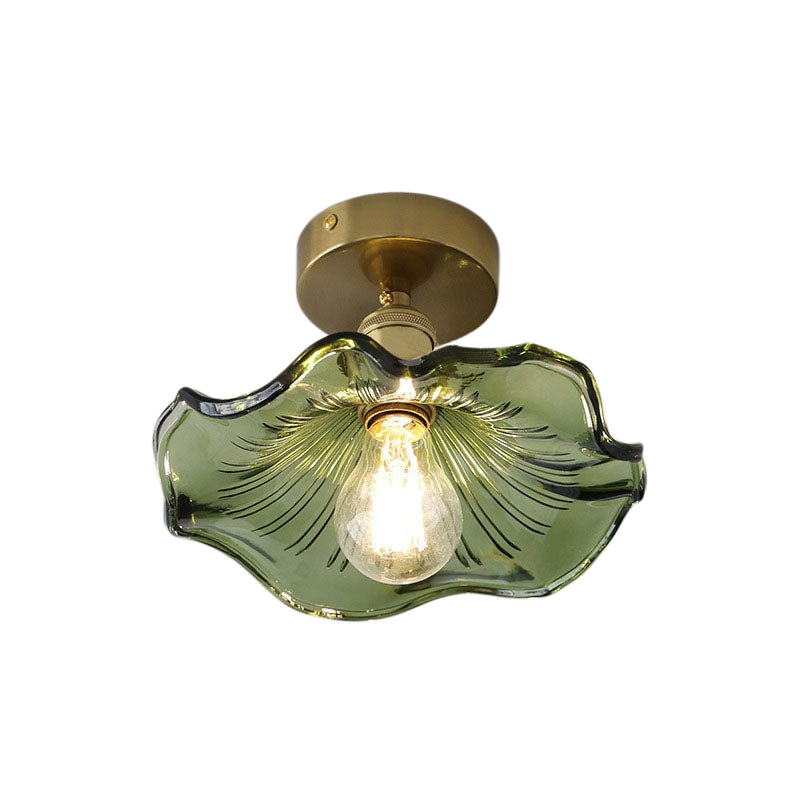 Bloomira - Hibiscus Glass Ceiling Light Elegant For Homes