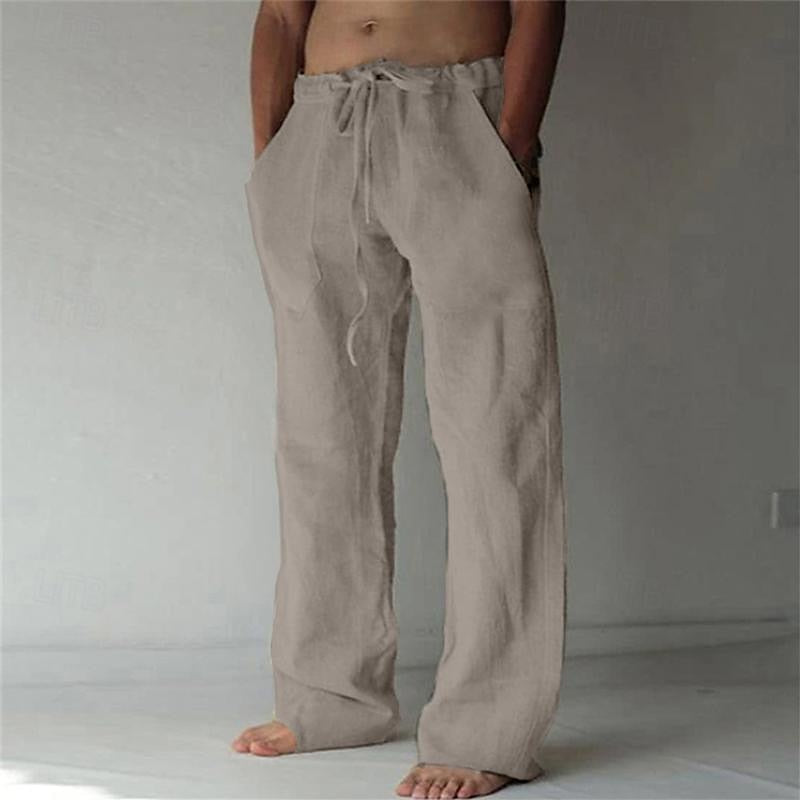 Andy - Casual Summer Linen Pants for Men with Lightweight Comfort