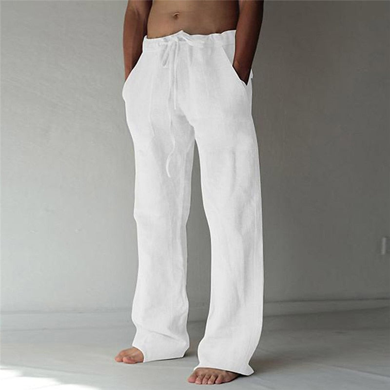 Andy - Casual Summer Linen Pants for Men with Lightweight Comfort
